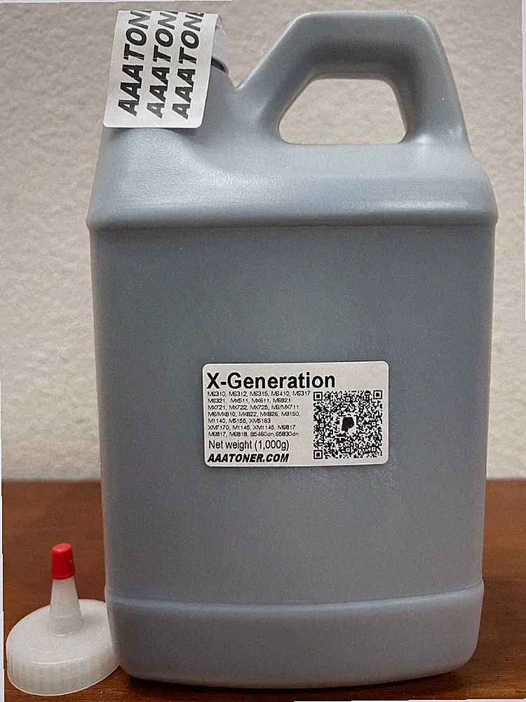 (1KG/1,000g) BULK Toner Refill for Lexmark M3150, XM3150 (24B6186) Laser Printer