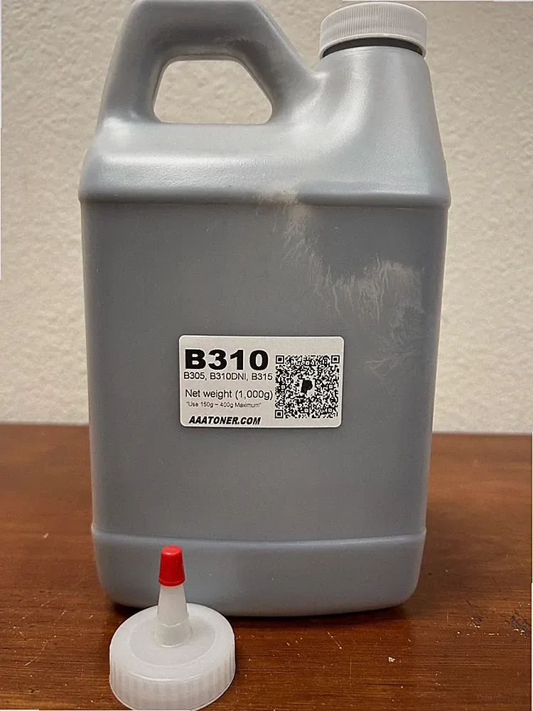 (1KG/1,000g) BULK Toner Refill for Xerox B305, B310, B310DNI, B315 Laser Printer