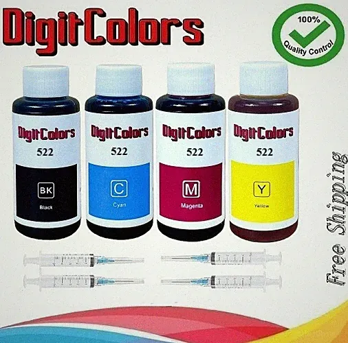 400ml refill Ink bottle fits for E-Tank 522 T522 ET-2720 ET2760 ET-2850 ET-4800