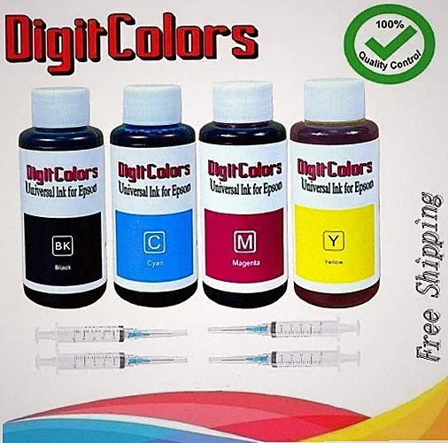 400ml refill Ink bottles fits for all printer Epson models Universal Ink for EP