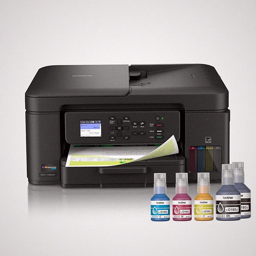 Brother INKvestment Tank 780 Wireless Color Inkjet All-in-One Printer MFC-T780DW