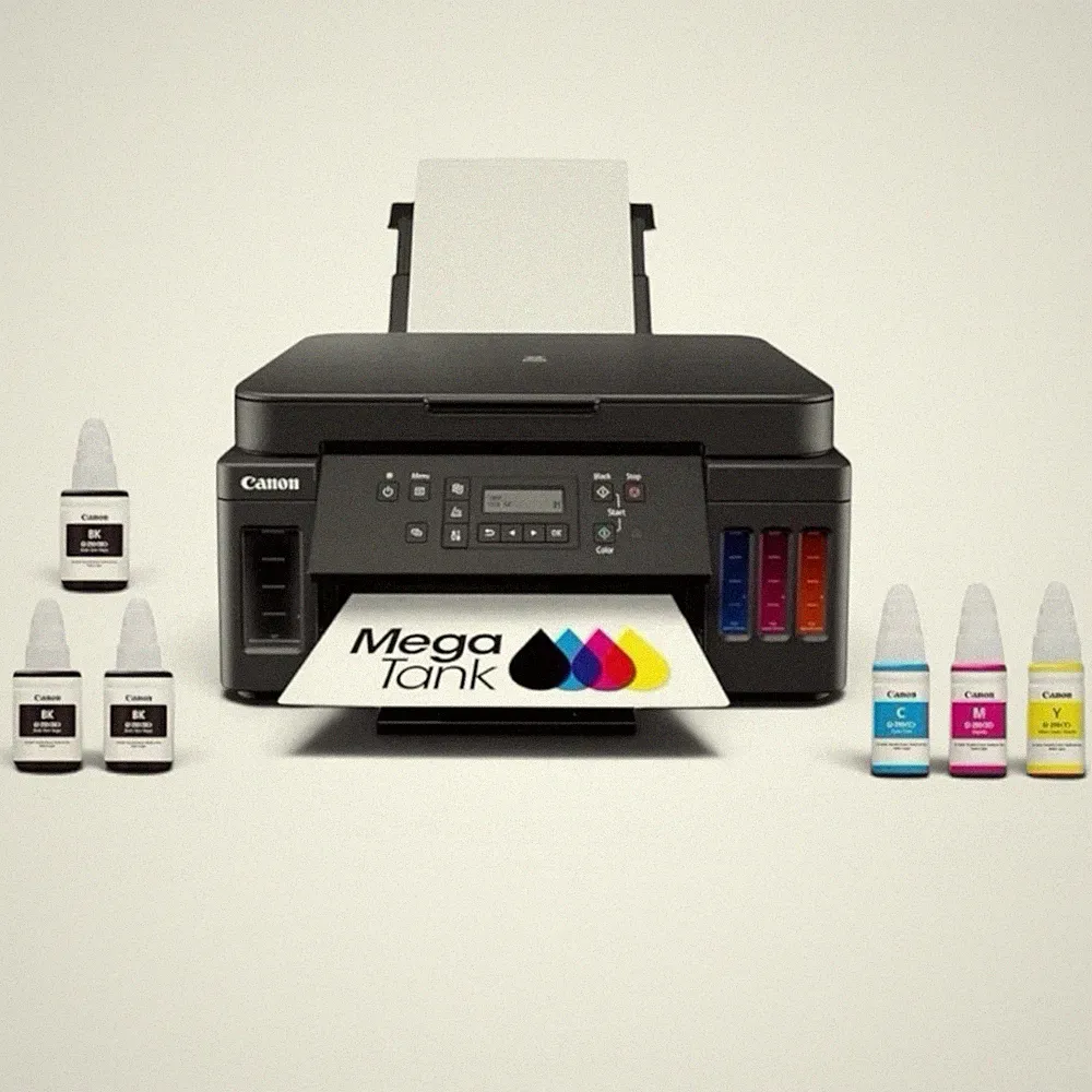 Canon PIXMA G6020 MegaTank Wireless All-In-One Printer Print Scan Copy