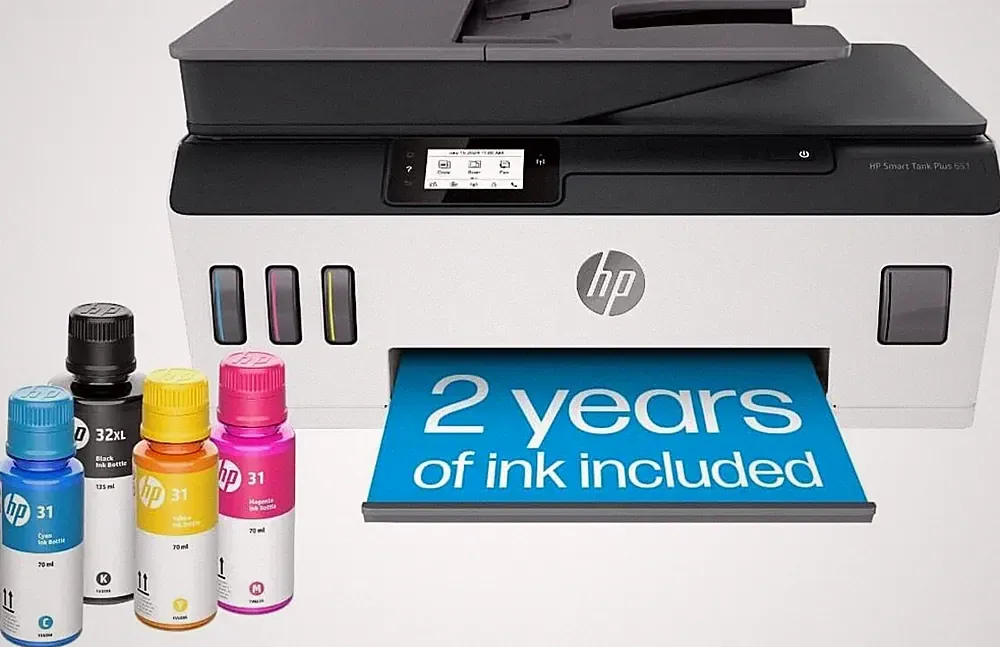 HP Smart Tank Plus 651 Wireless All-In-One Printer