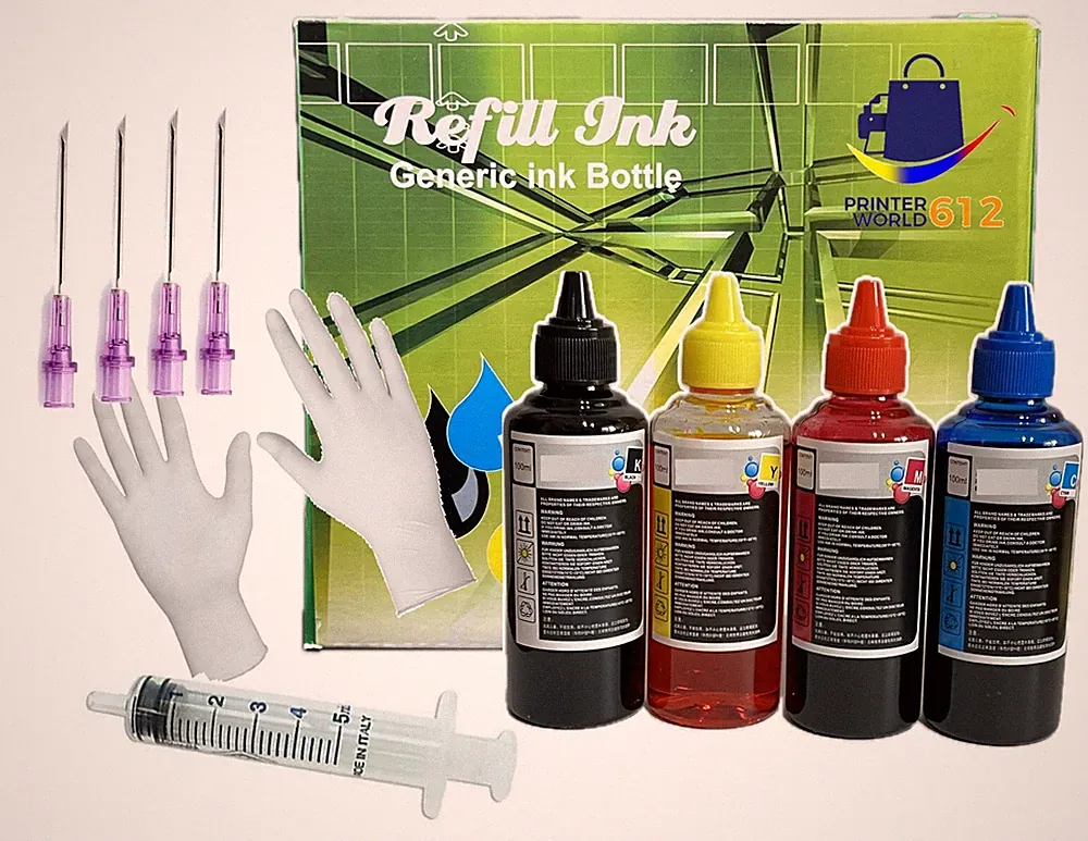Refillable printer ink