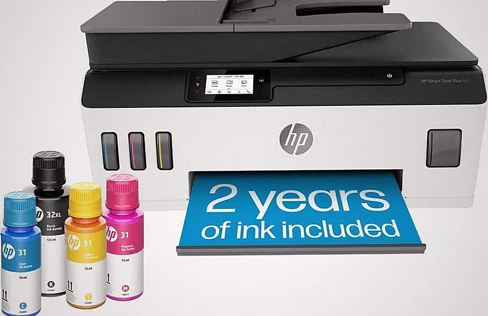 Smart Tank plus 651 Wireless All-In-One Printer, Ink Tank Printer-For-Home Use