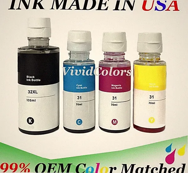 hp printer with refillable ink tanks